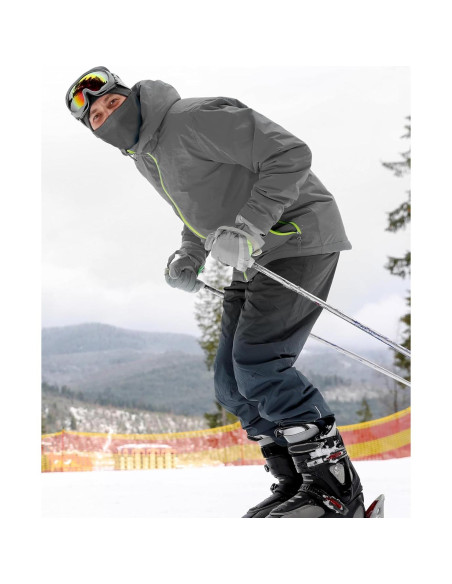 4 Calentadores de Cuello Forro Polar Invierno Unisex Ajustables