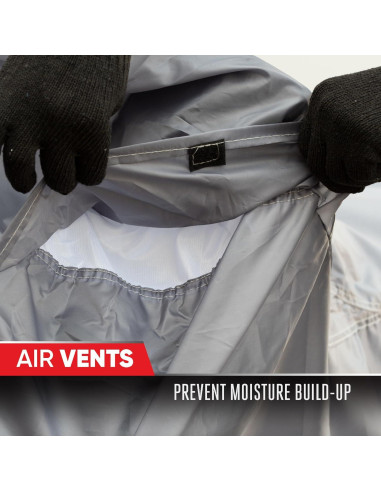 Cubierta de Motocicleta Motor Trend MCC542 Impermeable 203x89x119cm