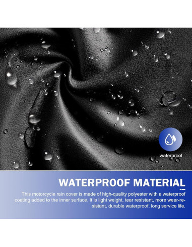 Cubierta de Motocicleta SLIMI Impermeable Universal 245x105cm