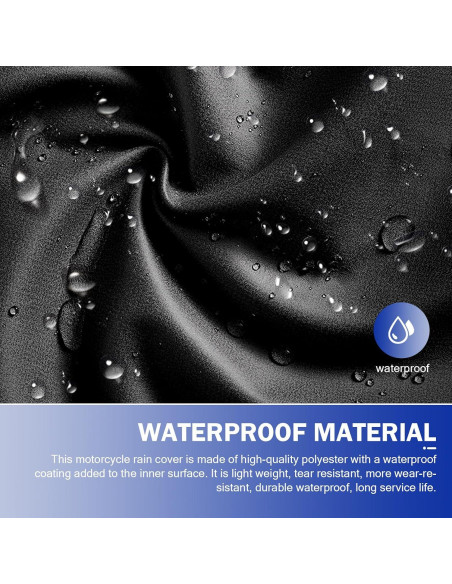 Cubierta de Motocicleta SLIMI Impermeable Universal 245x105cm