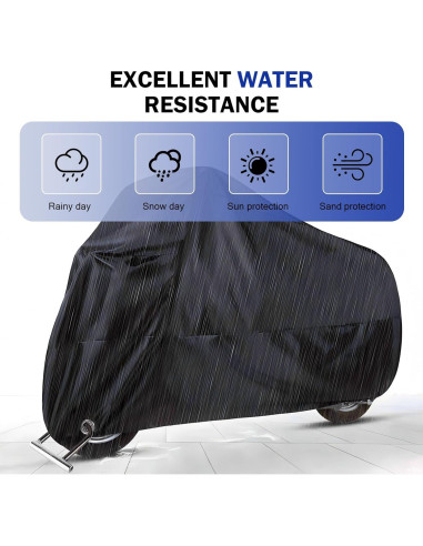 Cubierta de Motocicleta SLIMI Impermeable Universal 245x105cm
