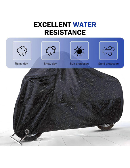 Cubierta de Motocicleta SLIMI Impermeable Universal 245x105cm