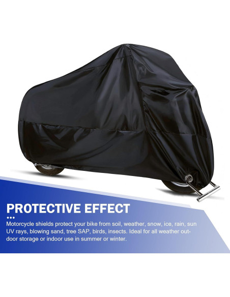 Cubierta de Motocicleta SLIMI Impermeable Universal 245x105cm