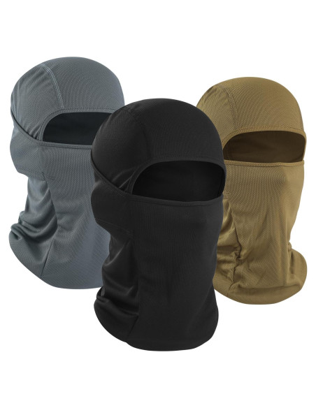 Máscara Balaclava WTACTFUL 3 Piezas Unisex - Ajuste Elástico