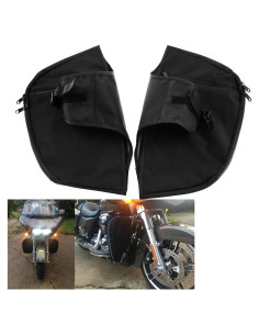 Fundas Bajas Suaves HDBUBALUS para Harley Touring y Trike 1980-2025
