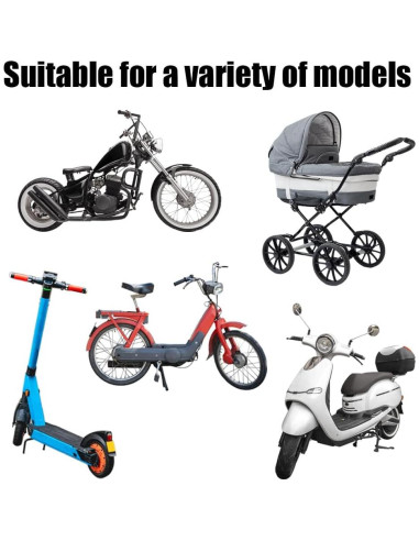 Guantes de Manillar de Motocicleta MIUPOO Impermeables Transparentes