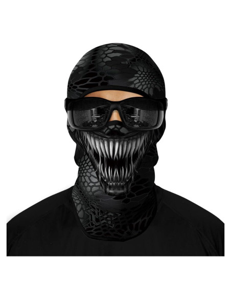Máscara Balaclava 3D Táctica Unisex para Esquí y Motocicleta
