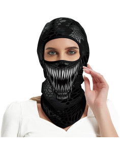 Máscara Balaclava 3D Táctica Unisex para Esquí y Motocicleta 2