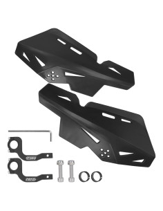 Protecciones de Manos WATODAY para ATV y Motocicletas - Negro