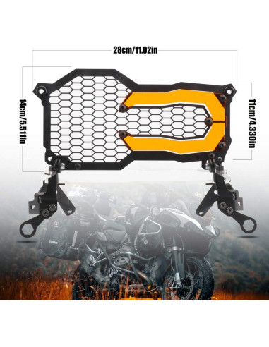 Protector de Faro LKV R1200GS y R1250GS 2013-2021