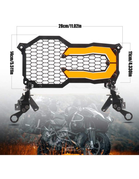 Protector de Faro LKV R1200GS y R1250GS 2013-2021