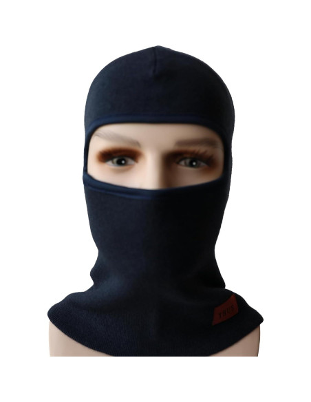 Balaclava Térmica a Prueba de Viento Unisex - Negro Azul