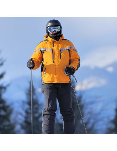Balaclava Térmica a Prueba de Viento Unisex - Negro Azul