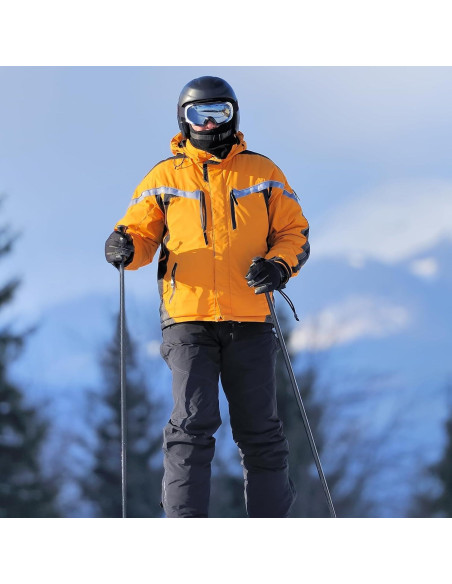 Balaclava Térmica a Prueba de Viento Unisex - Negro Azul