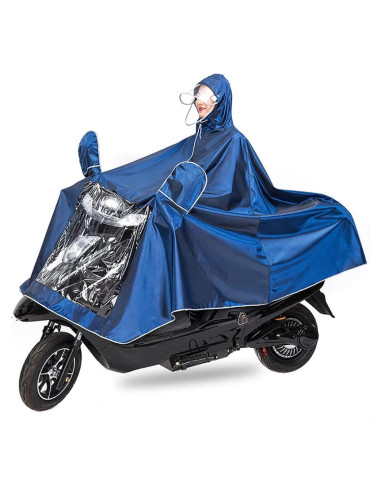 Capa de Lluvia Impermeable Haozaikeji para Motocicleta Grande