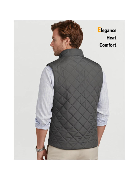 Chaleco Térmico Wulcea para Hombres 7.4V 14000mAh Gris