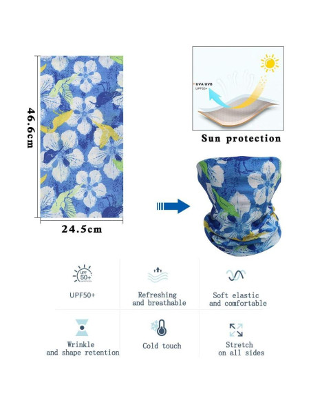 Mascarilla Gaiter de Cuello NEXTOUR UPF 50+ para Mujeres