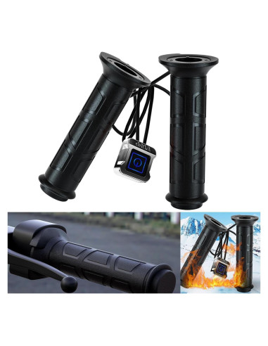 Agarraderas Calentadas OXWIND 12V para ATV 22mm - 3 Niveles