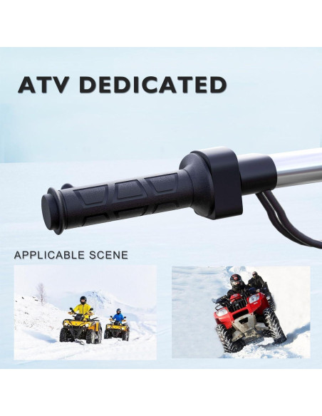 Agarraderas Calentadas OXWIND 12V para ATV 22mm - 3 Niveles