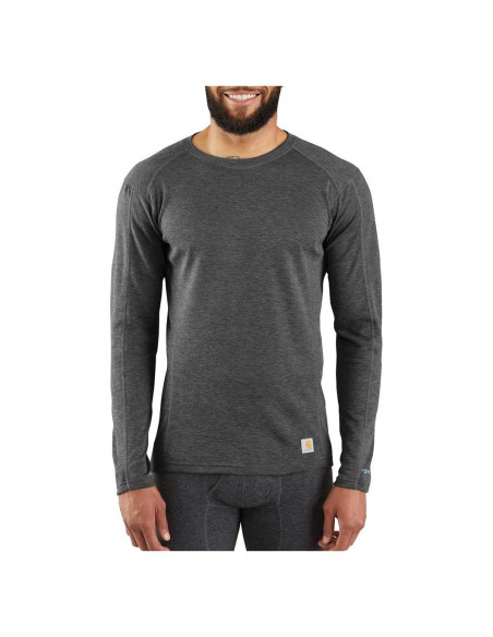 Capa Base Carhartt para Hombre MBL131 Midweight 184g Negro