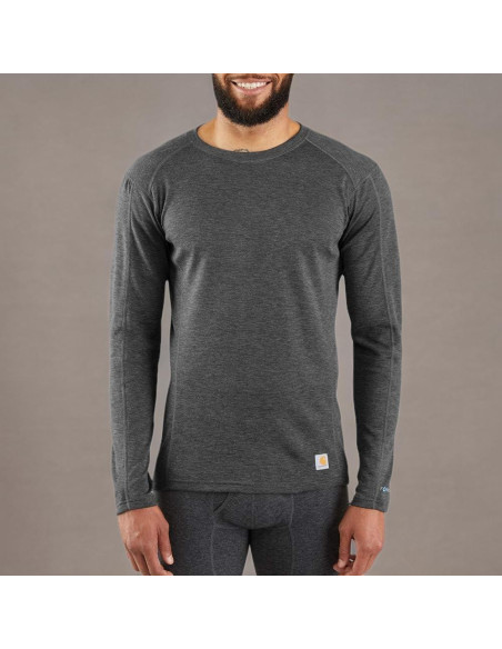 Capa Base Carhartt para Hombre MBL131 Midweight 184g Negro