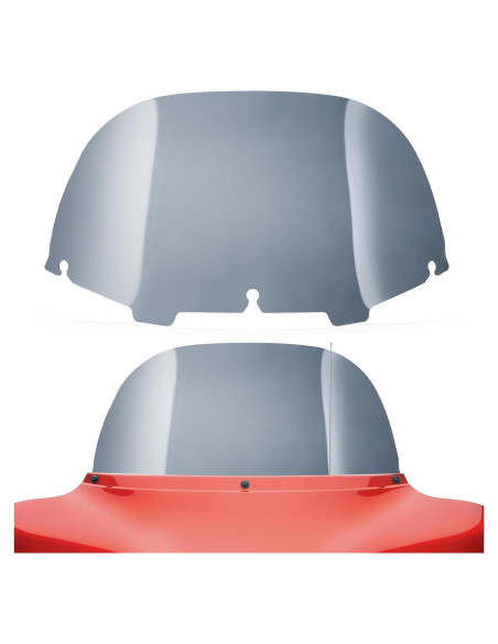 Parabrisas Onda 10" Amazicha para Harley Davidson 1996-2013