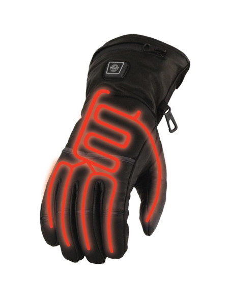 Guantes calefaccionados impermeables Leather Xtreme - Táctil Grande