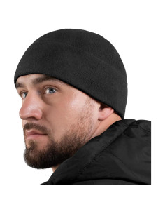 Gorro Táctico Militar M-Tac Elite Fleece Negro Grande