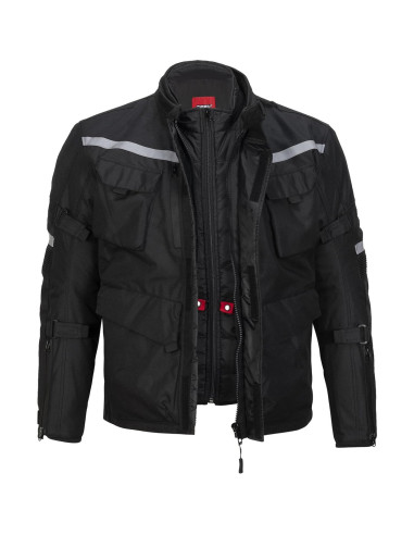 Forro de Chaqueta de Motocicleta Noru Adventure Grande Negro