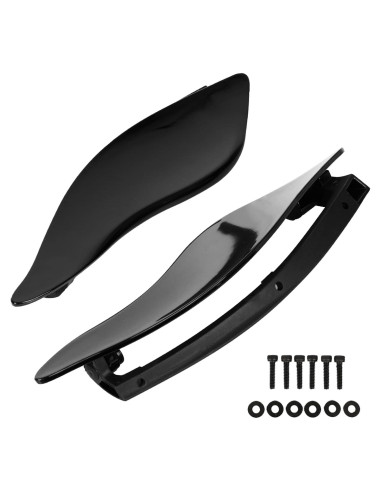 Deflectores de aire ajustables MOCODUO para Harley 2014+ Negro