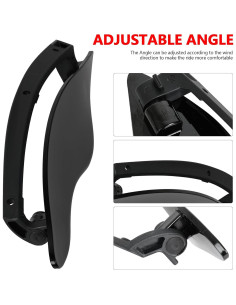 Deflectores de aire ajustables MOCODUO para Harley 2014+ Negro 2