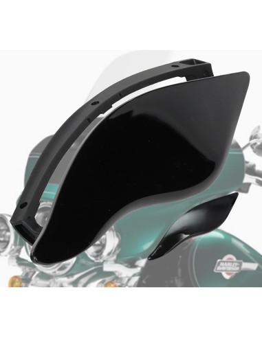 Deflectores de aire ajustables MOCODUO para Harley 2014+ Negro