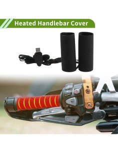 Cubierta de Manillar Calentada HOPESPANNER 5V Ajustable 2