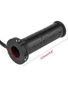 Puños Calefactables Keenso 12W-24W para Motocicleta 22mm 2