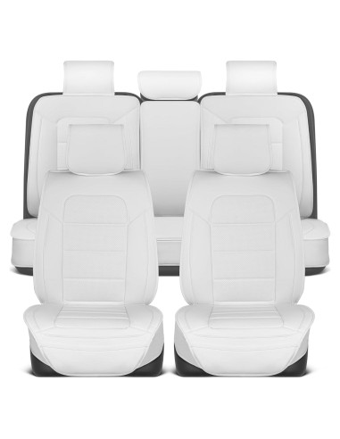Cubiertas de Asiento MotorBox Edición Clásica - Blanco, Ajuste Universal