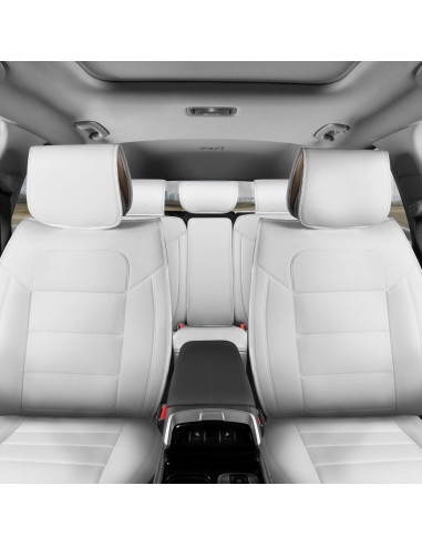 Cubiertas de Asiento MotorBox Edición Clásica - Blanco, Ajuste Universal