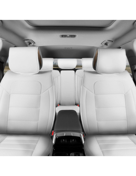 Cubiertas de Asiento MotorBox Edición Clásica - Blanco, Ajuste Universal