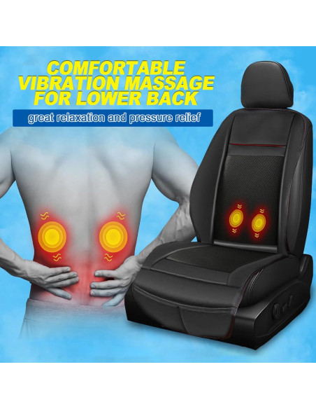 Funda de Asiento Refrigerante Fochutech 3 en 1 con Masaje