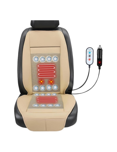 Funda de Asiento de Coche Refrigerante Fochutech Beige