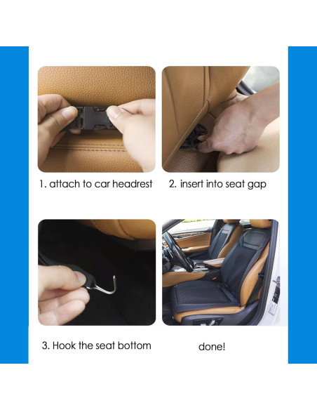 Funda de Asiento de Coche Refrigerante Fochutech Beige