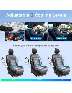 Funda de Asiento Delantero Enfriadora y Masajeadora LGNORA 2