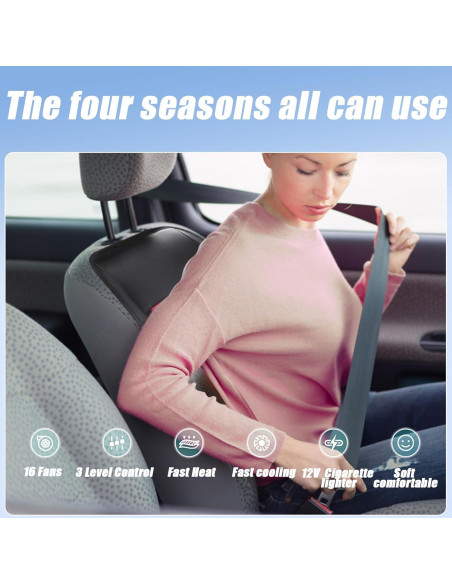 Funda de Asiento Delantero Enfriadora y Masajeadora LGNORA