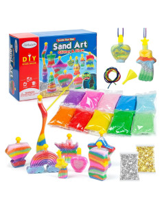 Kit de Arte con Arena Shindel 36 Piezas para Niños
