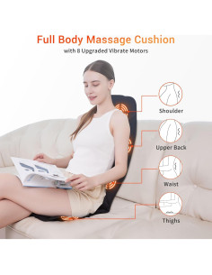 Cojín de Masaje con Calor Comrelax 28.5x25.8cm 1.33kg 2