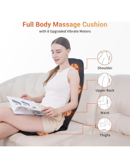 Cojín de Masaje con Calor Comrelax 28.5x25.8cm 1.33kg