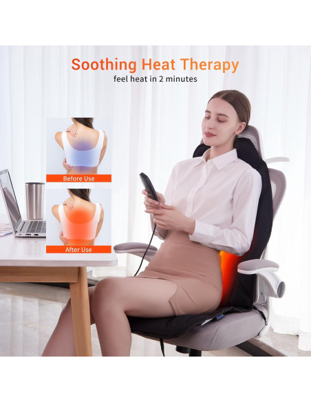 Cojín de Masaje con Calor Comrelax 28.5x25.8cm 1.33kg