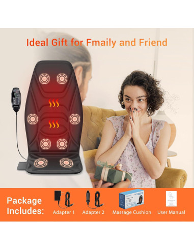 Cojín de Masaje con Calor Comrelax 28.5x25.8cm 1.33kg