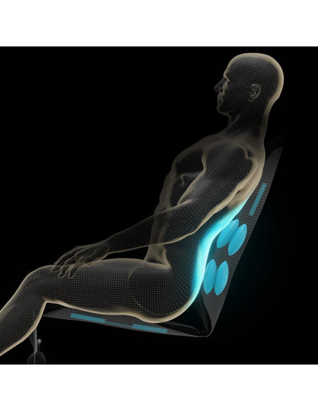 Almohadilla de Masaje de Aire Laxon DR-6000 para Vehículo