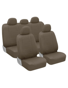 Cubiertas de Asientos de Coche BDK SC-4230-BG Beige 9 Piezas