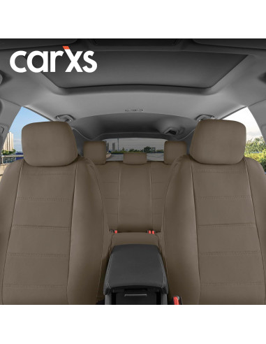 Cubiertas de Asientos de Coche BDK SC-4230-BG Beige 9 Piezas